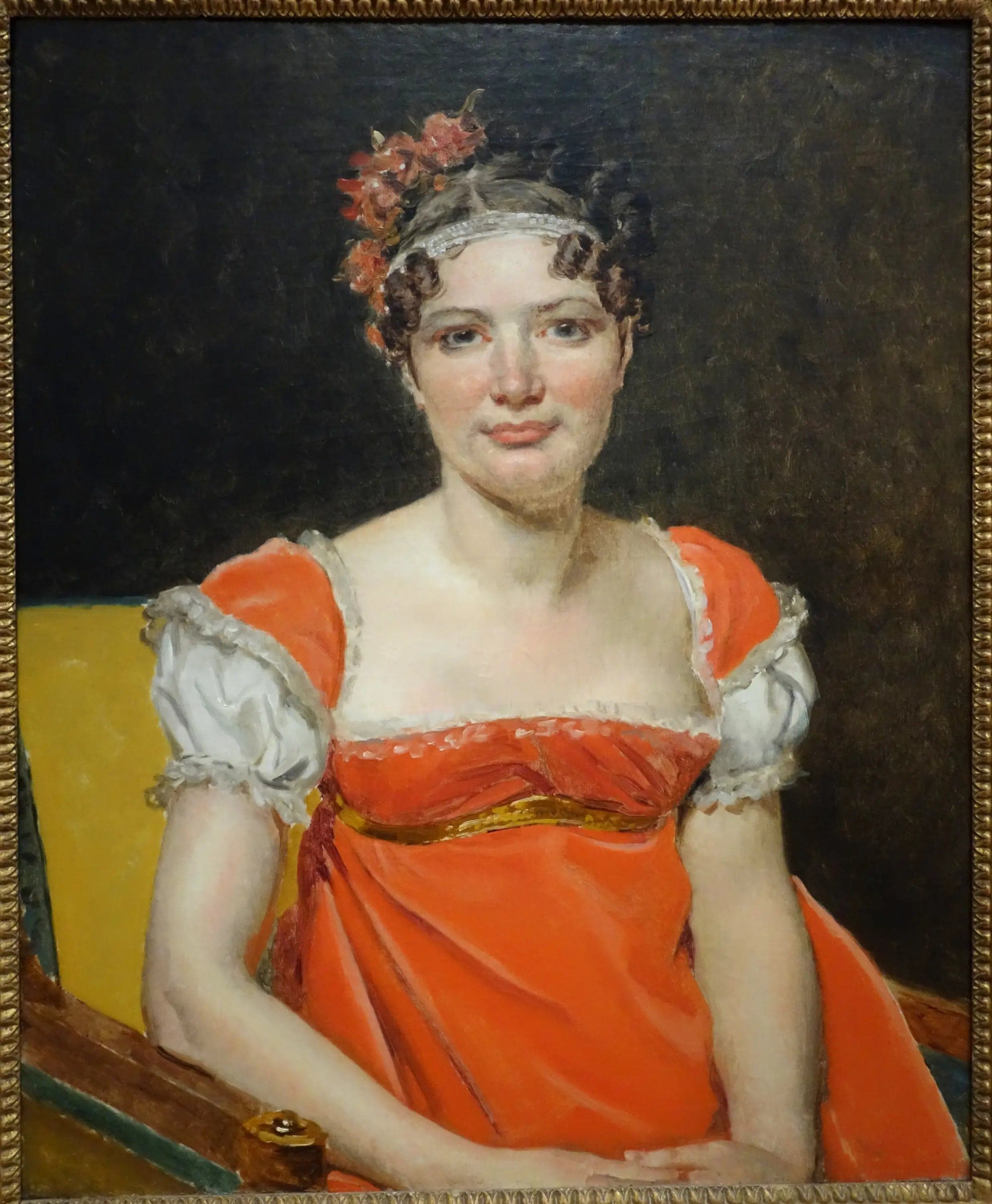 Portrait of Laure-Émilie-Félicité David, The Baroness Meunier - Jacques