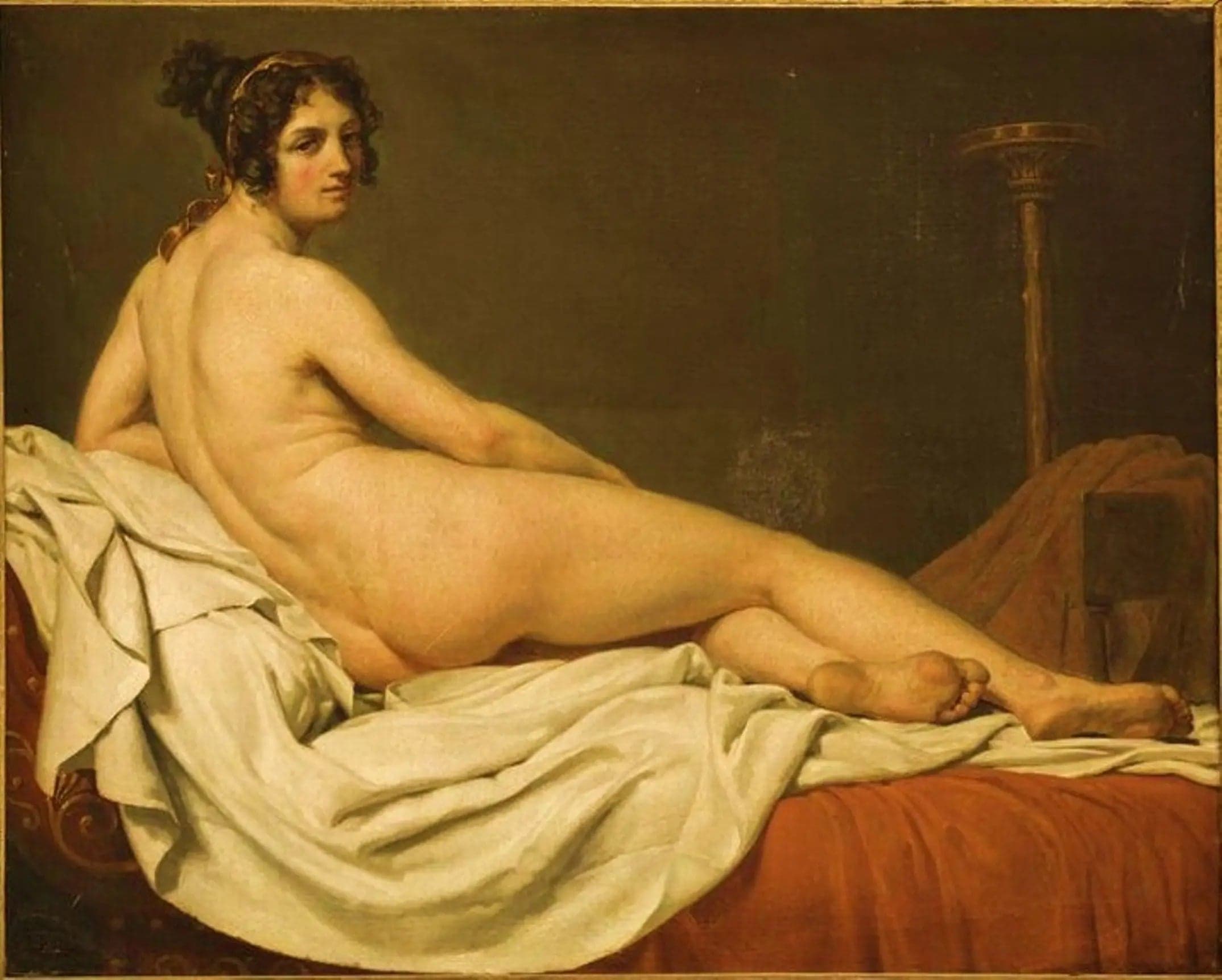 Portrait of Madame Récamier - Jacques