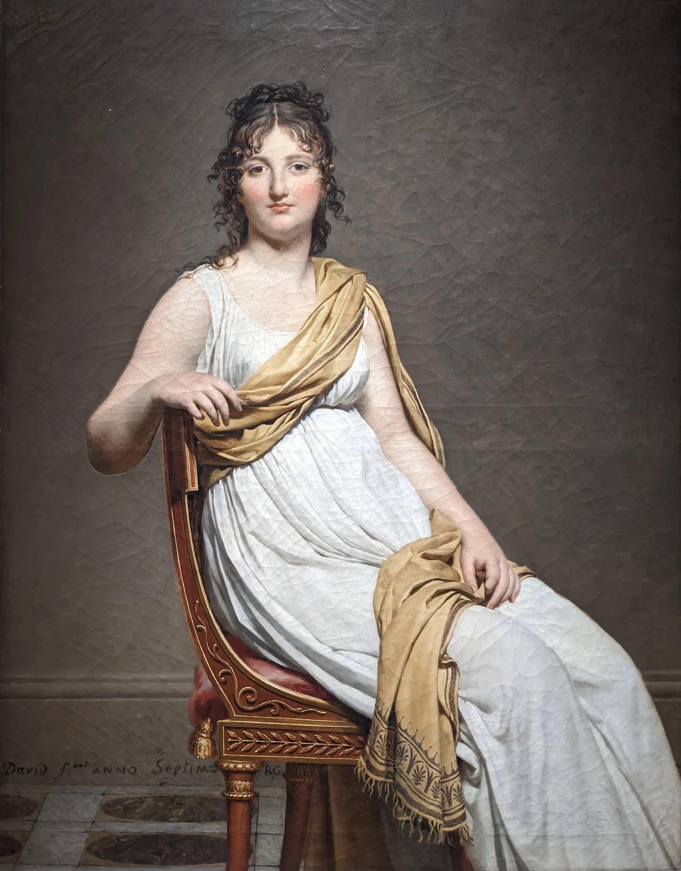 Portrait of Madame de Verninac - Jacques