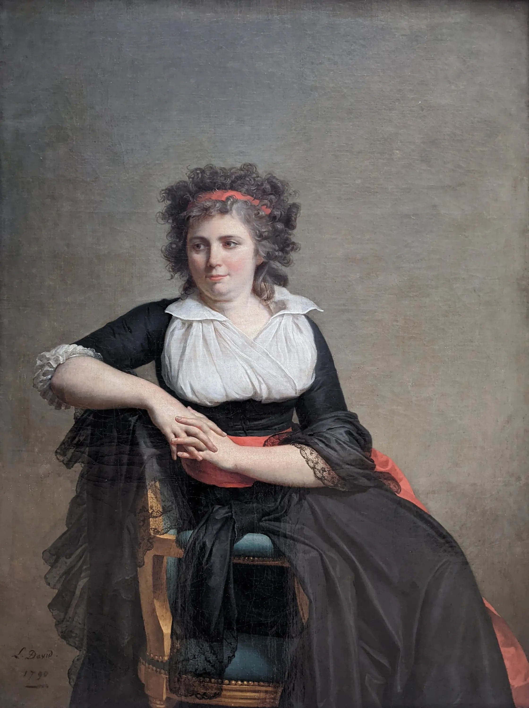 Portrait of the Marquise d'Orvilliers - Jacques