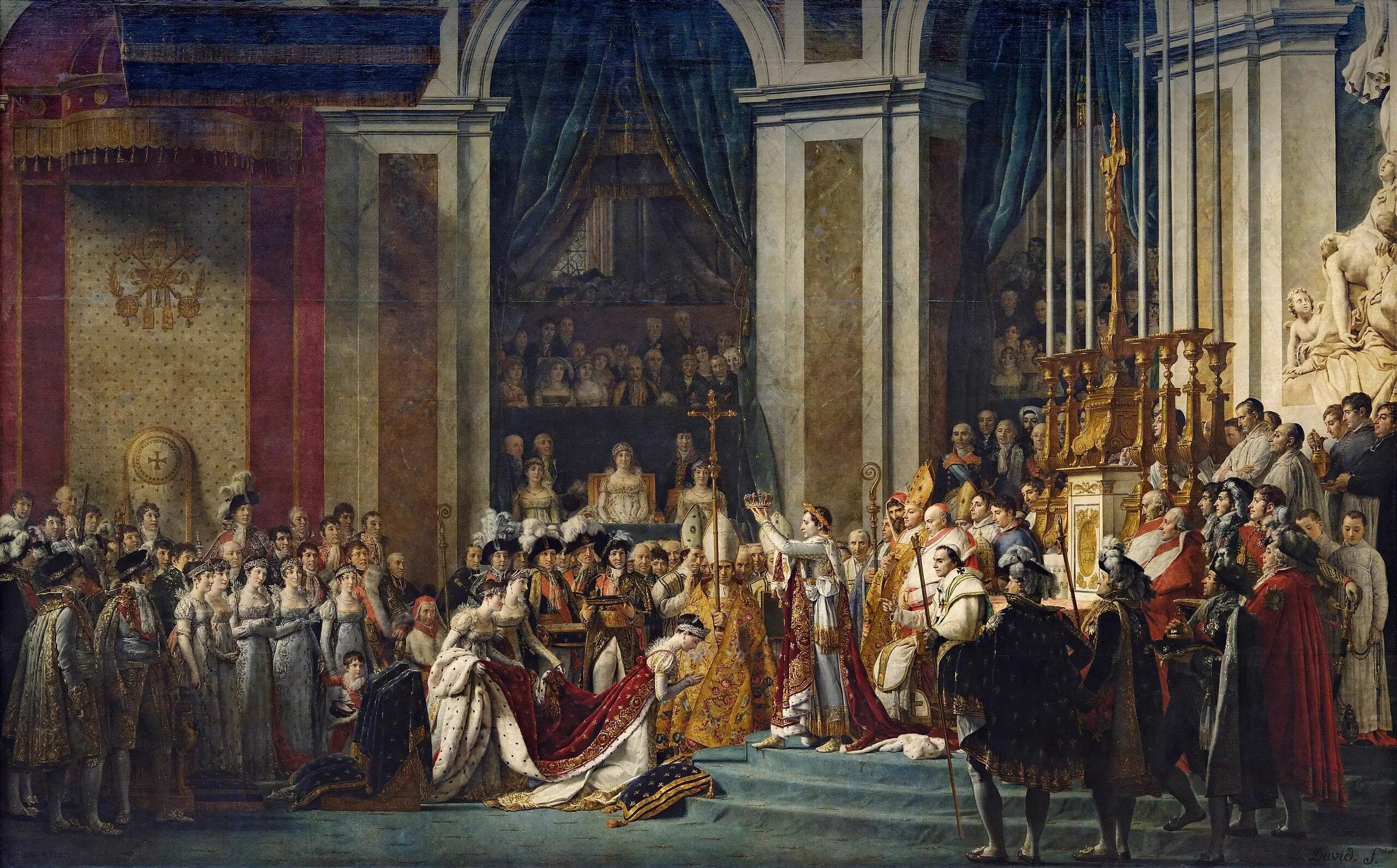 The Coronation of Napoleon - Jacques