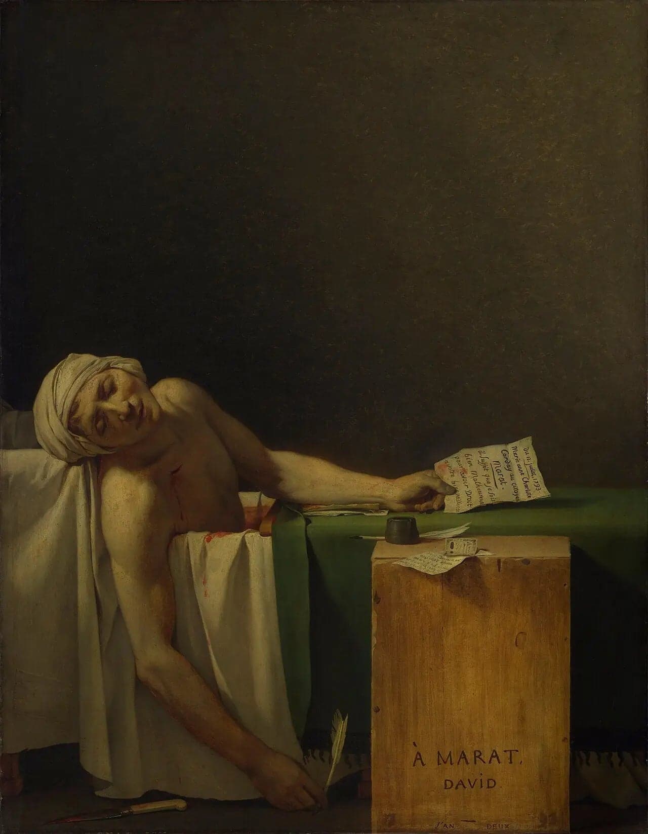 The Death of Marat - Jacques