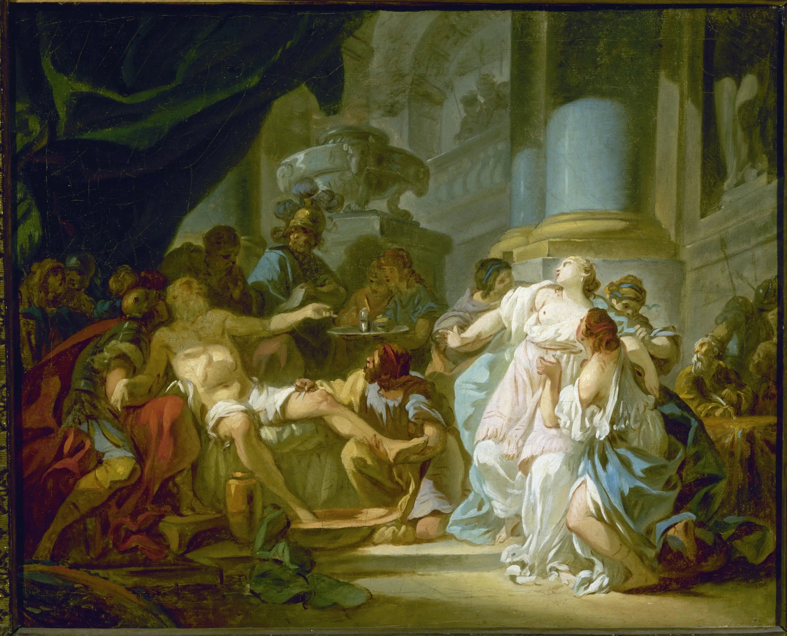 The Death of Seneca - Jacques