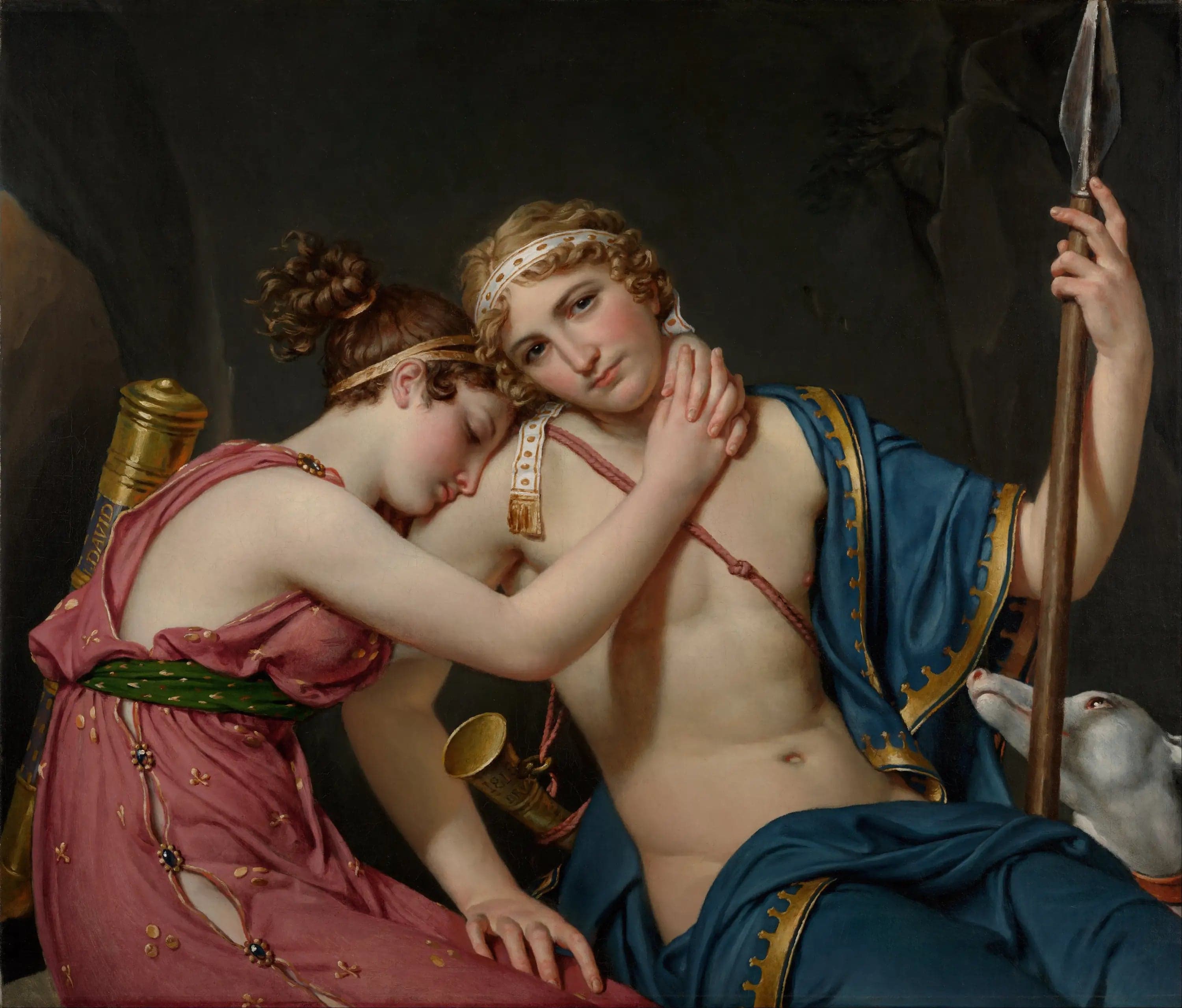 The Farewells of Telemachus and Eucharis - Jacques