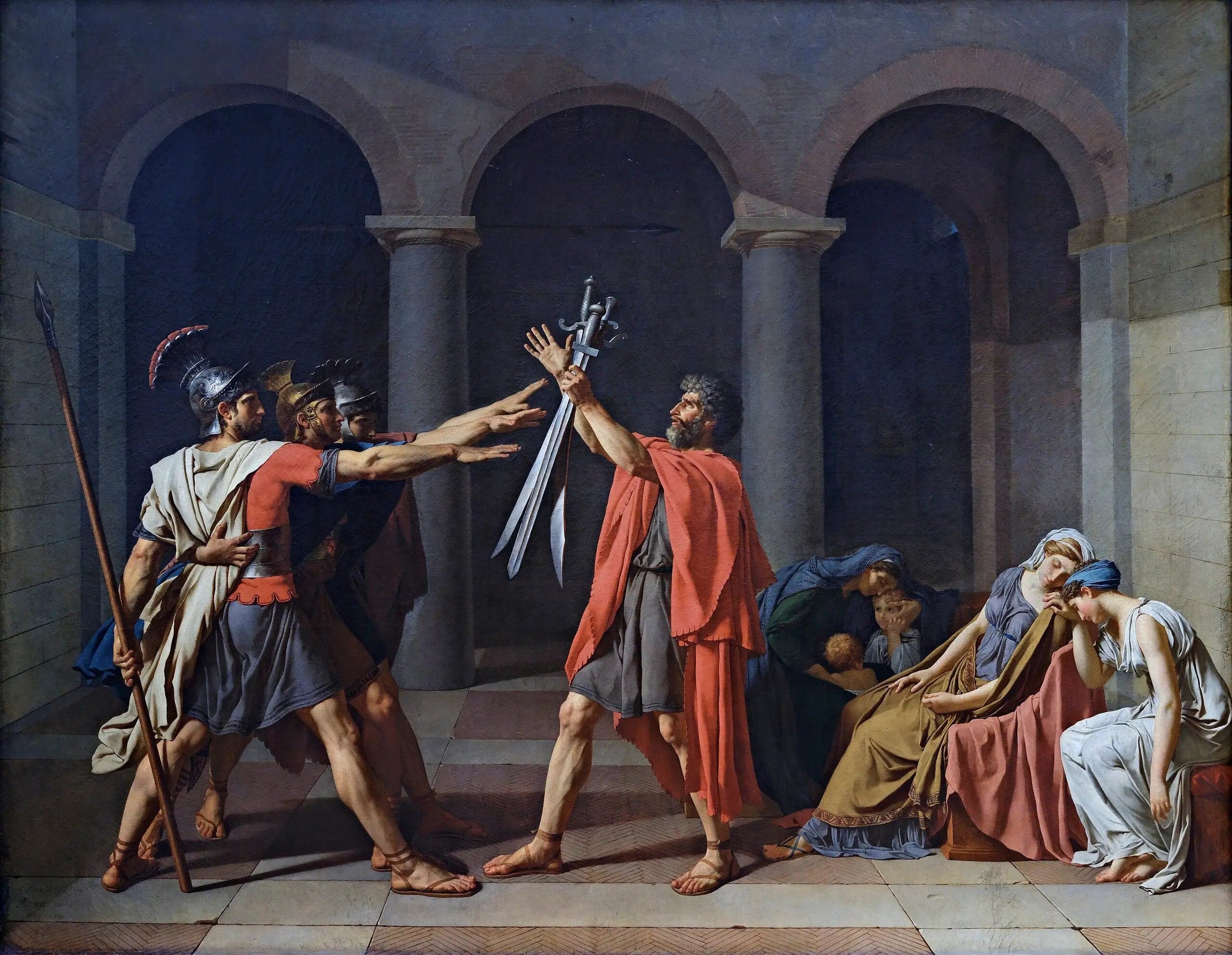 The Oath of the Horatii - Jacques