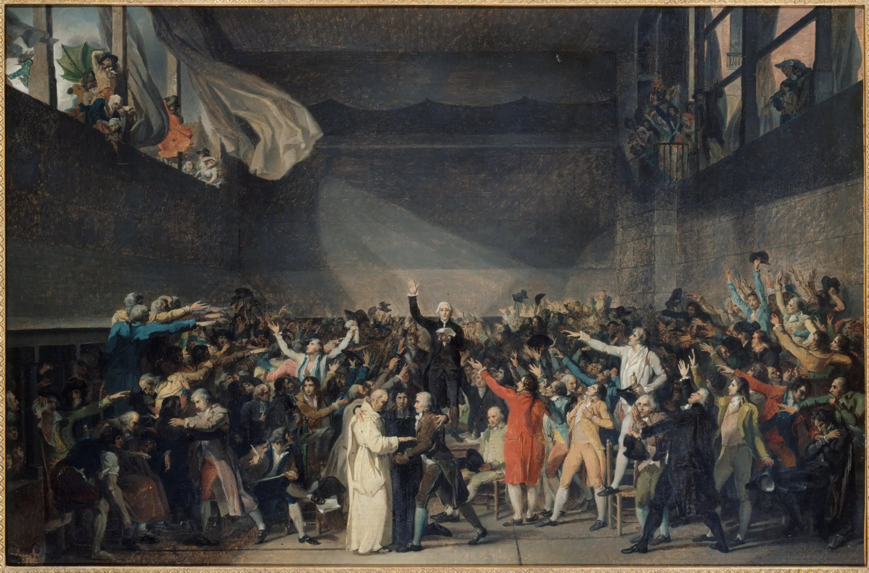 The Tennis Court Oath, June 20, 1789 - Jacques