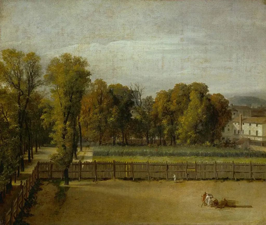 View of the Luxembourg Garden in Paris - Jacques
