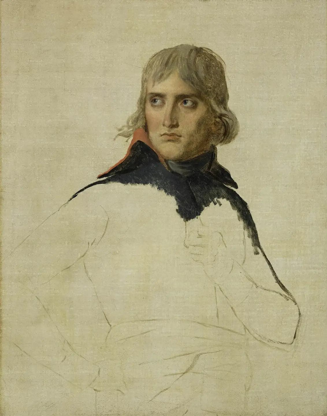 unfinished portrait of Bonaparte - Jacques