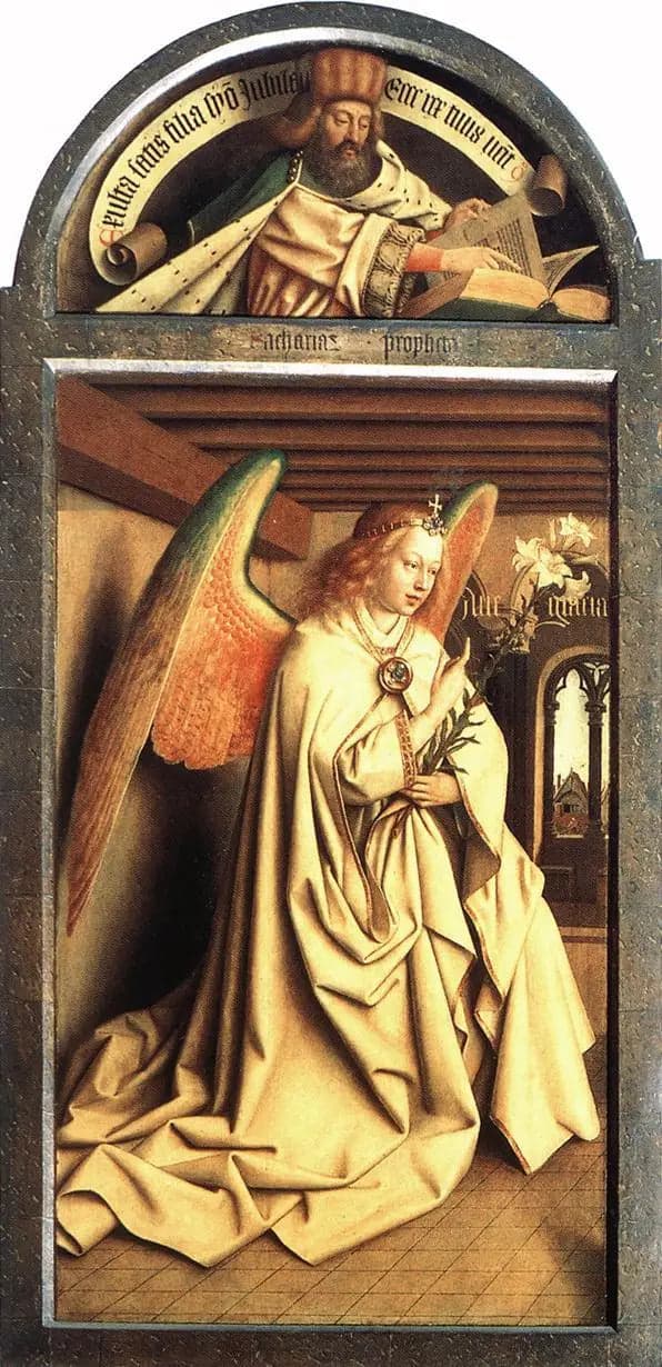 Prophet Zechariah; Annunciation Angel