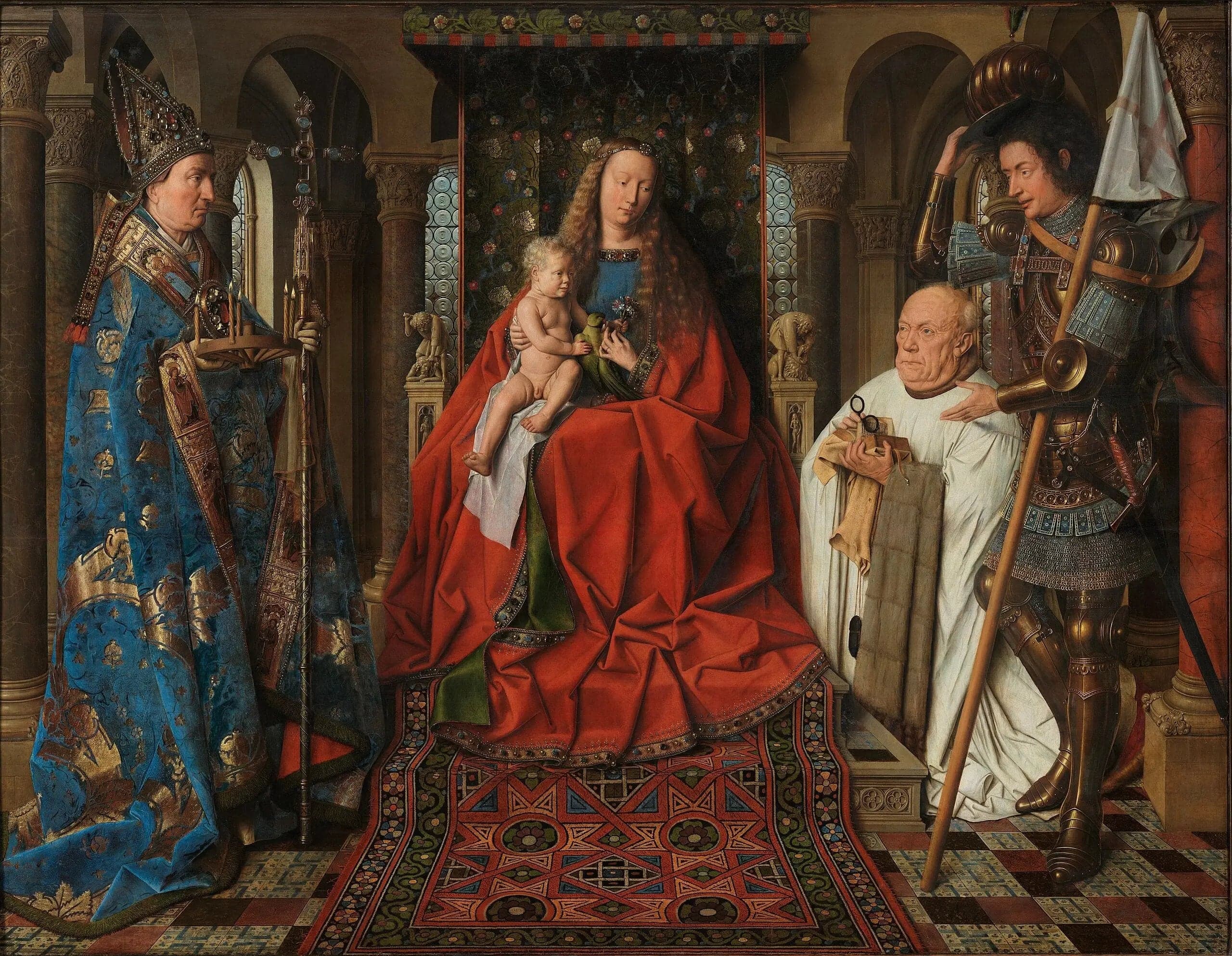 The Virgin with Canon Van der Paele