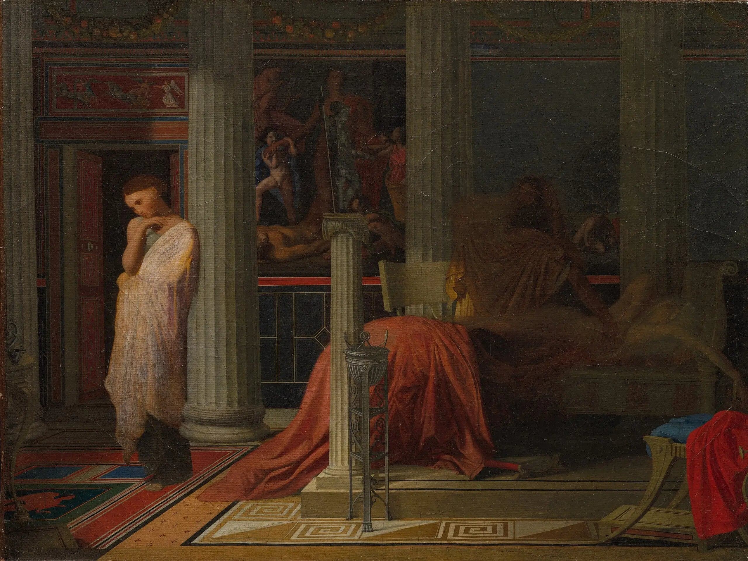 Antiochus and Stratonice - Jean-Auguste