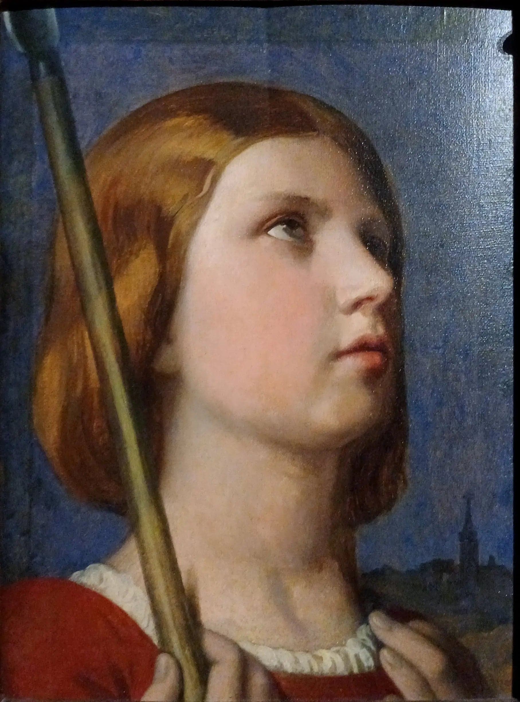 Head of Joan of Arc in Ecstasy - Jean-Auguste