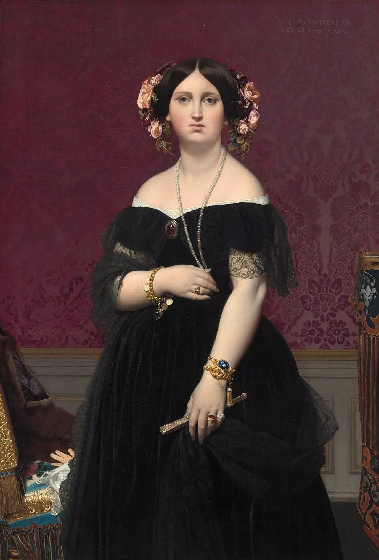 Madame Moitessier - Jean-Auguste