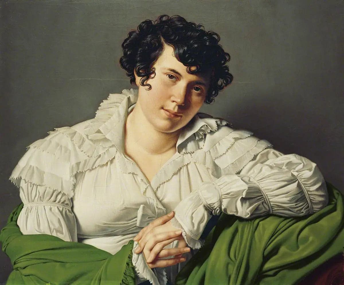 Portrait known as Madame de Staël - Jean-Auguste