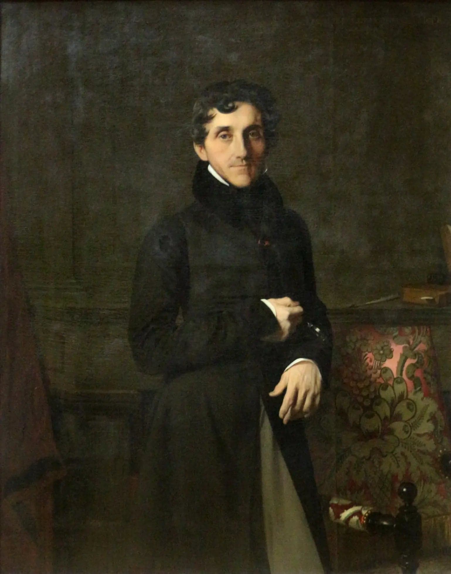 Portrait of Count Louis-Mathieu Molé - Jean-Auguste
