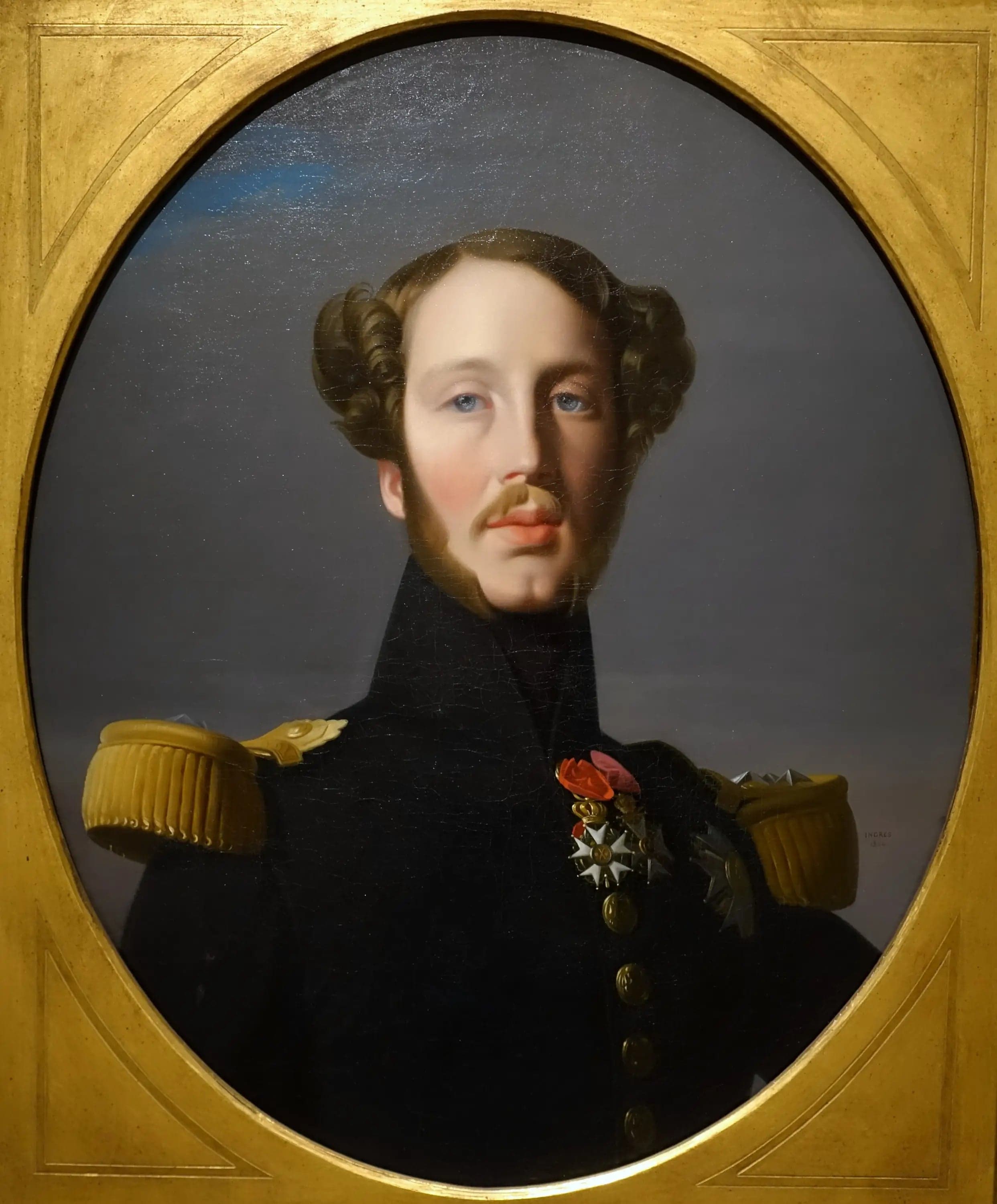 Portrait of Ferdinand-Philippe d'Orléans - Jean-Auguste