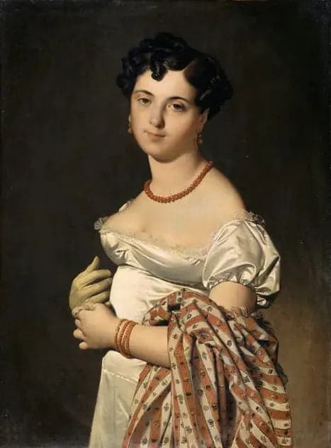 Portrait of Madame Panckoucke - Jean-Auguste