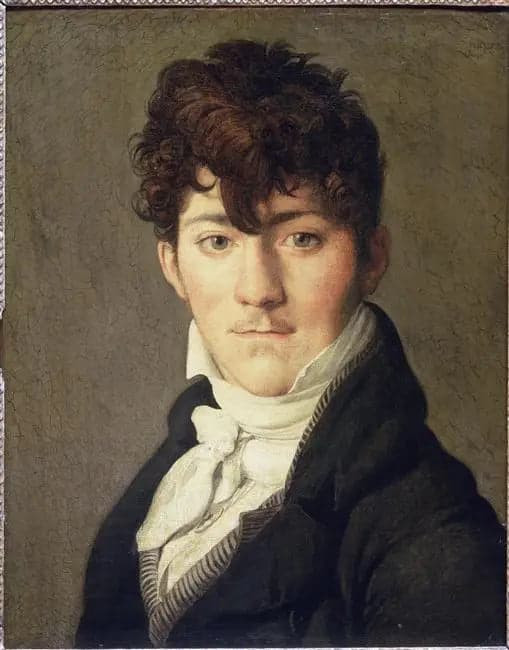 Predicted Portrait of Auguste François, Painter and Naval Officer - Jean-Auguste