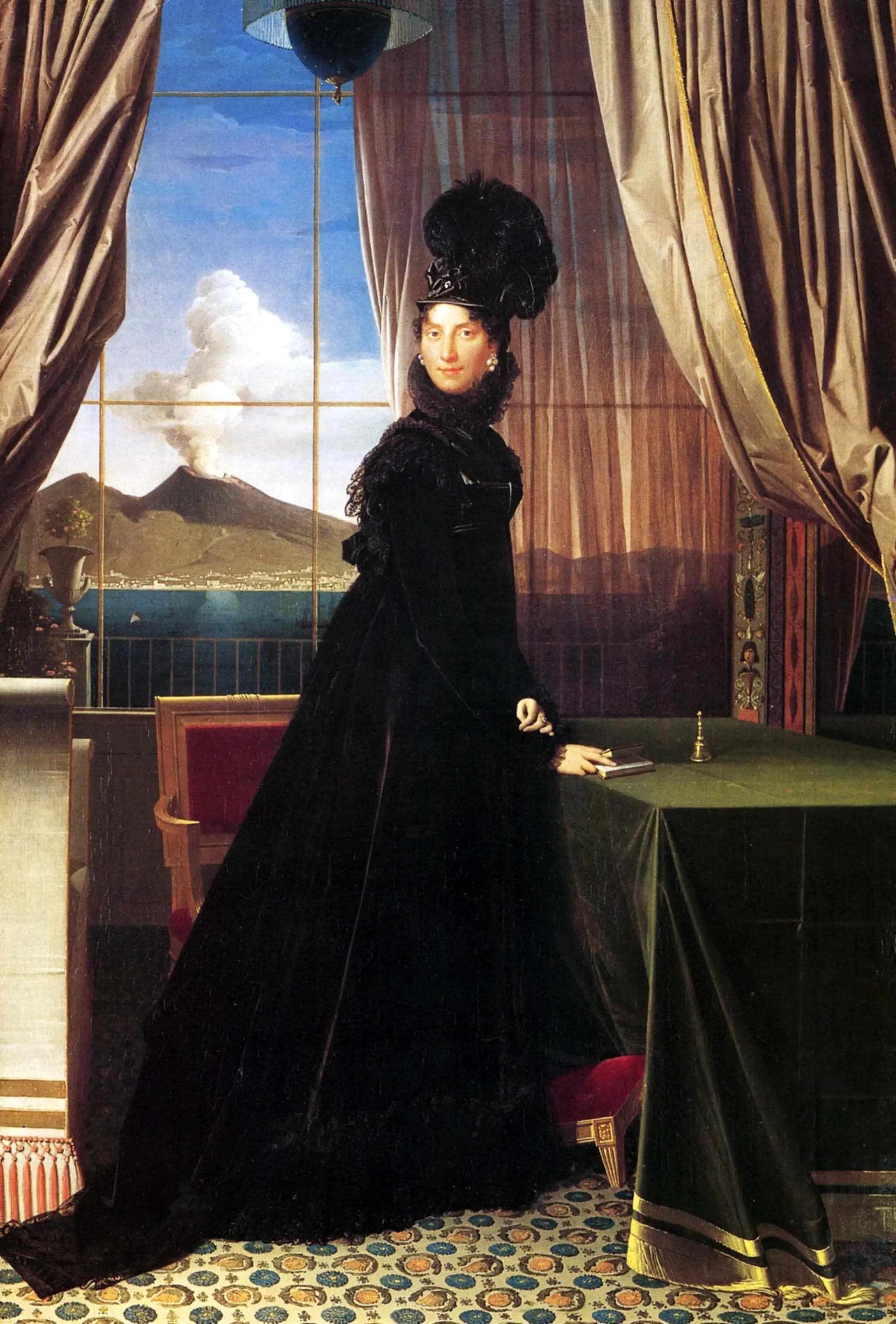 Queen Caroline Murat - Jean-Auguste