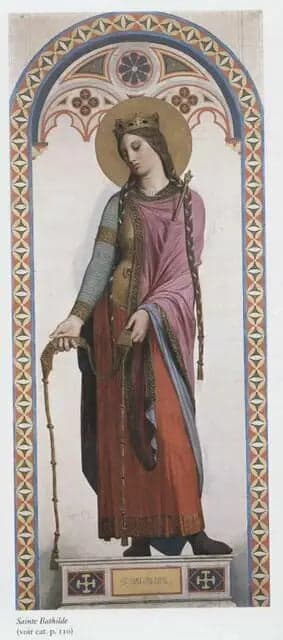 Saint Bathilde of Chelles - Jean-Auguste