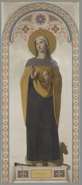 Saint Genevieve, patroness of Paris - Jean-Auguste