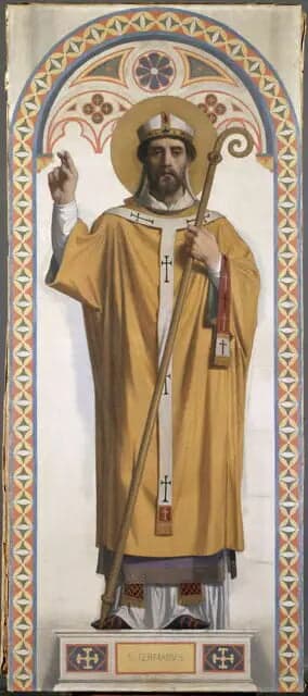 Saint Germain, Bishop of Paris - Jean-Auguste