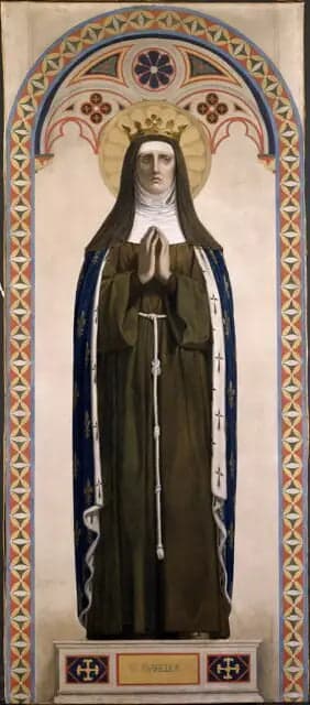 Saint Isabelle of France - Jean-Auguste