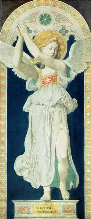 Saint Raphael, Archangel - Jean-Auguste