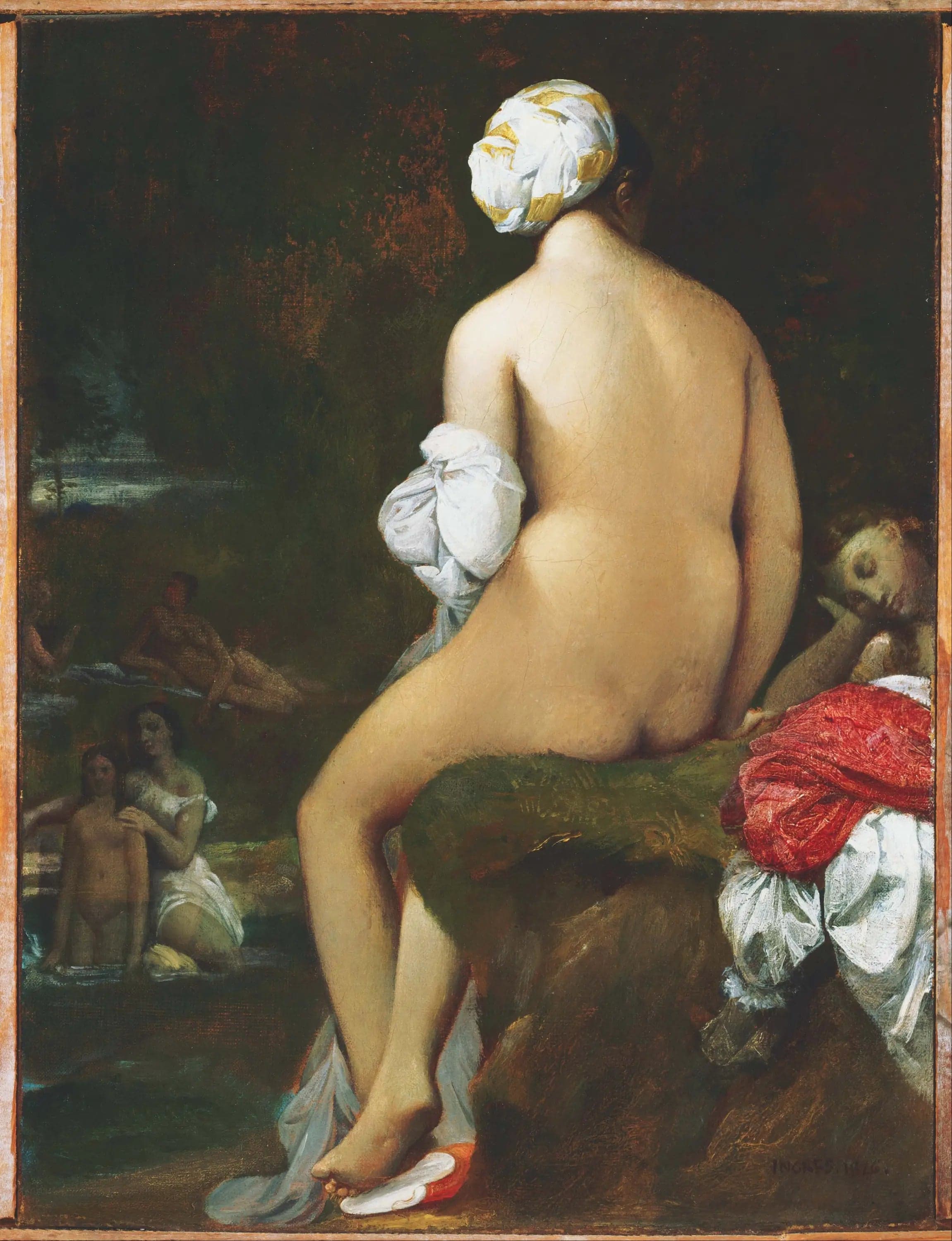 The Little Bather - Jean-Auguste