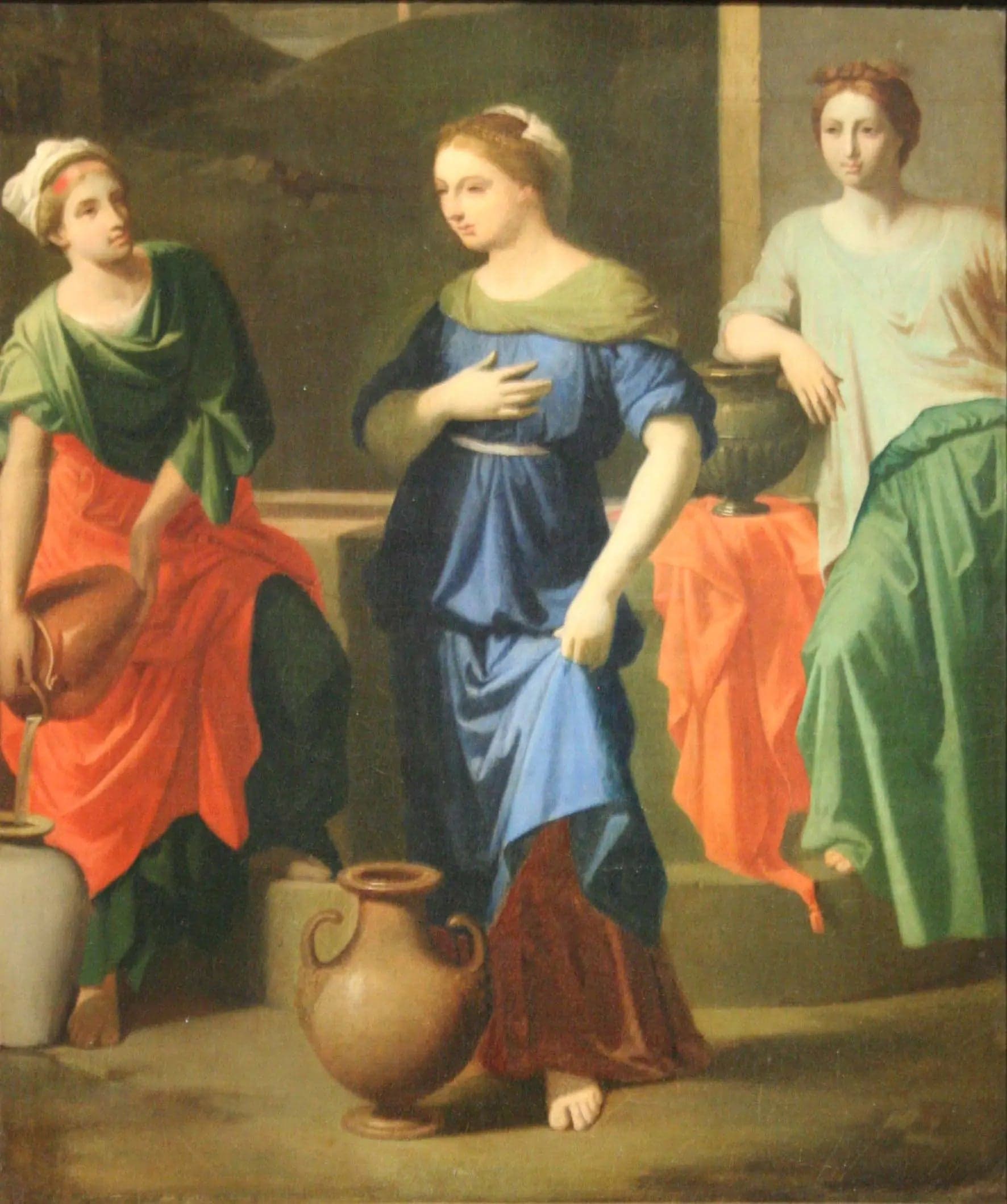 The Meeting of Eliezer and Rebecca - Jean-Auguste