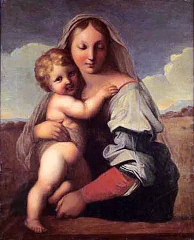 Virgin and Child - Jean-Auguste