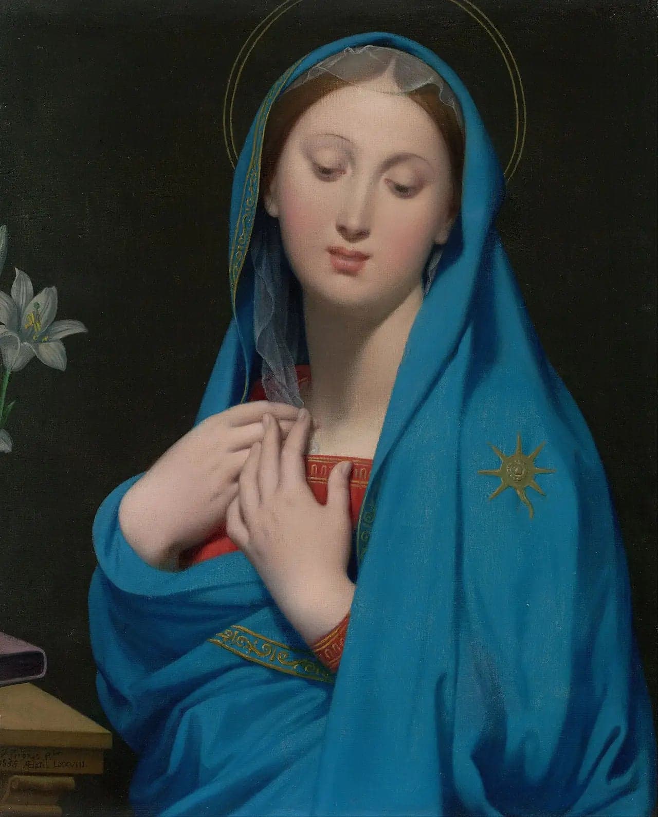 Virgin of the Adoption - Jean-Auguste