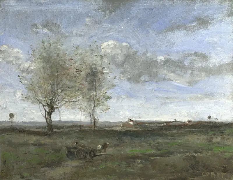 A Cart in the Plains of Artois - Jean