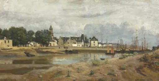 A seaport in Brittany - Jean