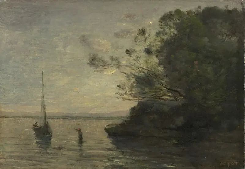 Evening on the Lake - Jean