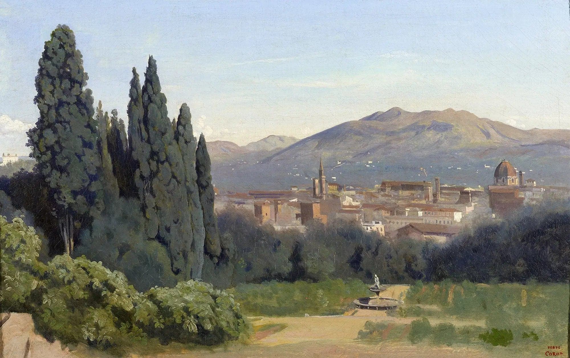 Florence, View from the Boboli Gardens - Jean