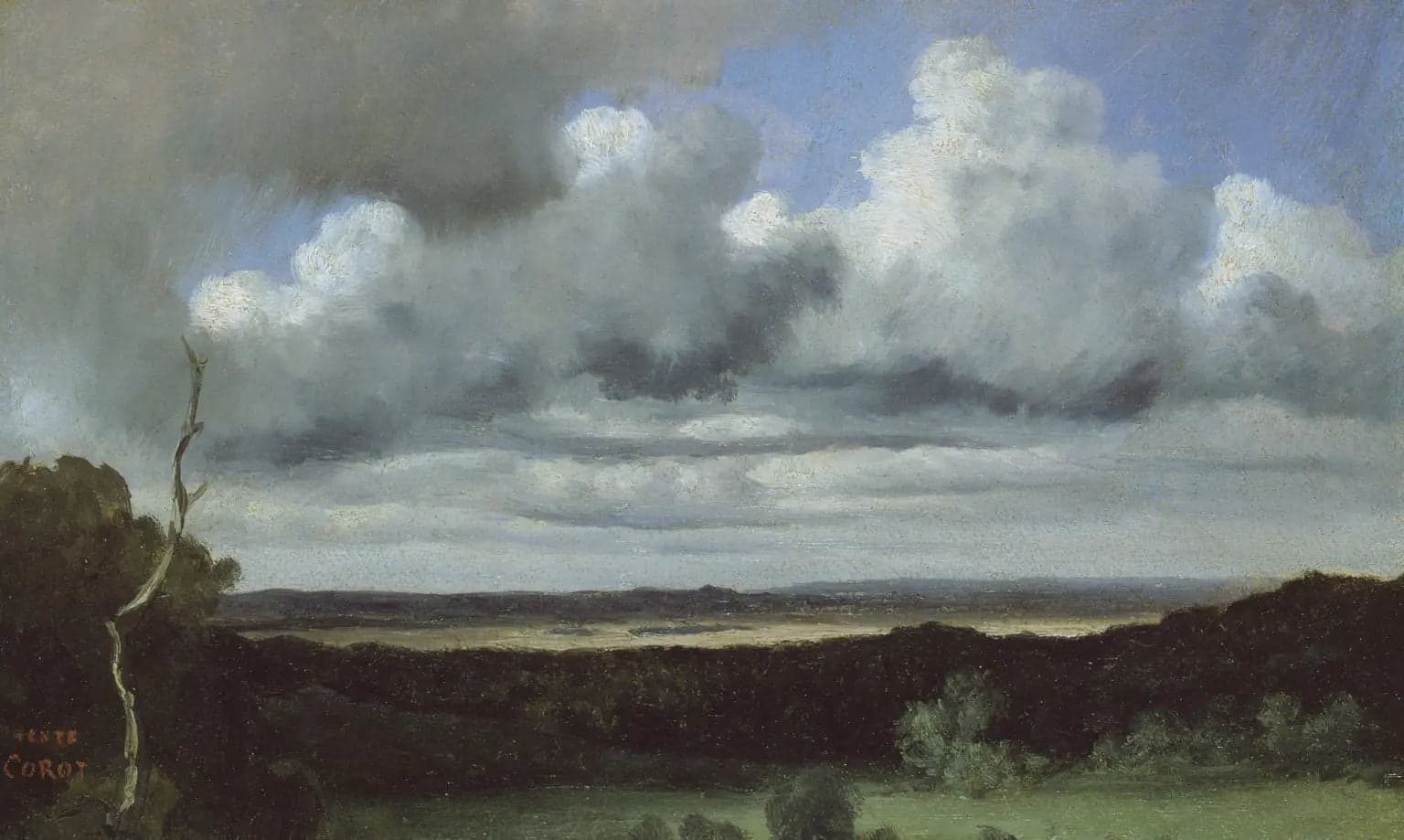 Fontainebleau – Storm over the Plains - Jean
