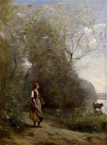 Girl in a Forest - Jean