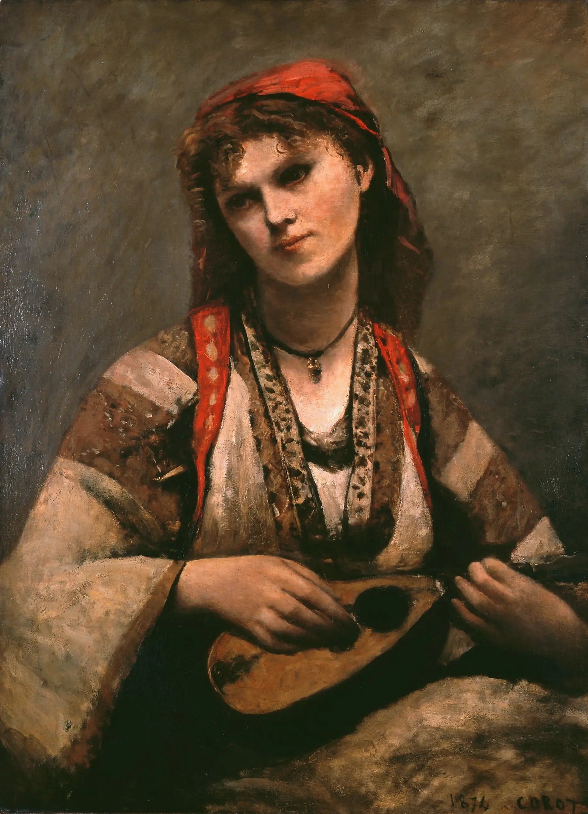 Gypsy with Mandolin - Jean