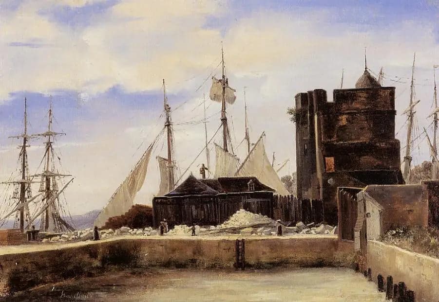 Honfleur, the old quay - Jean