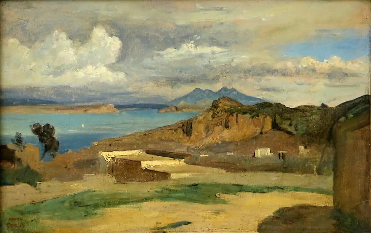 Ischia, view taken from the slopes of Mount Epomeo - Jean