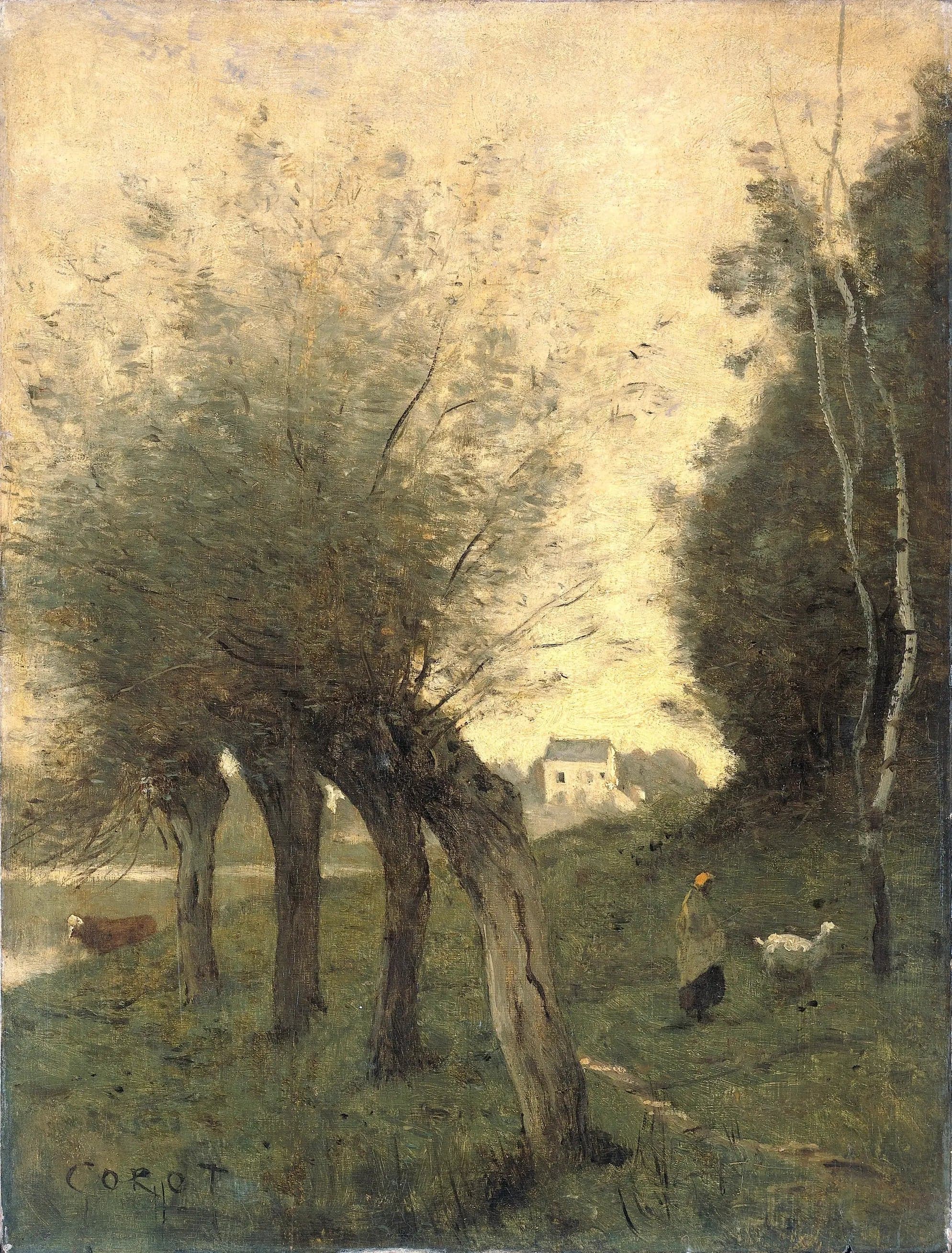 Landscape with Willows - Jean