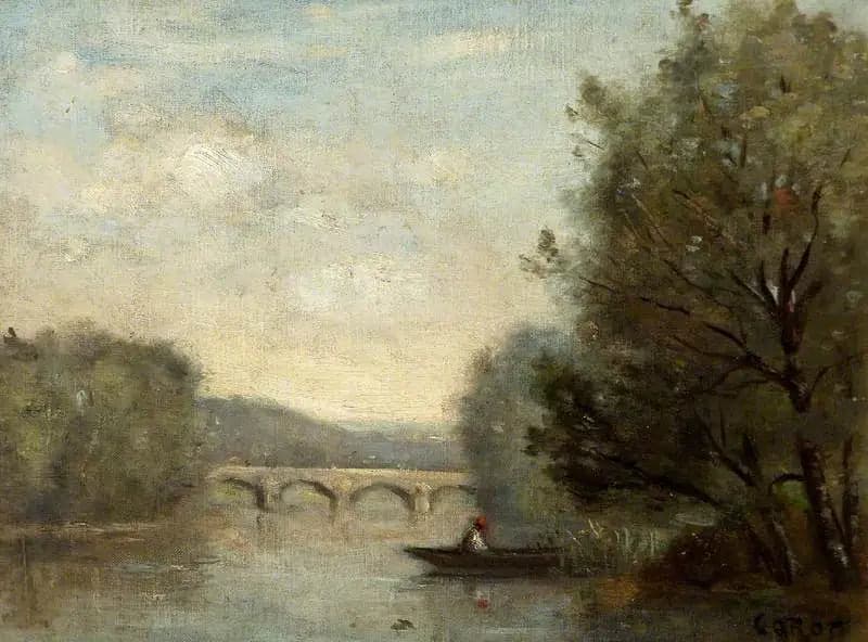 Landscape with a Bridge - Jean