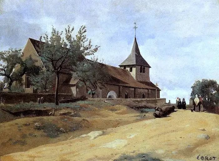 Lormes, the church - Jean
