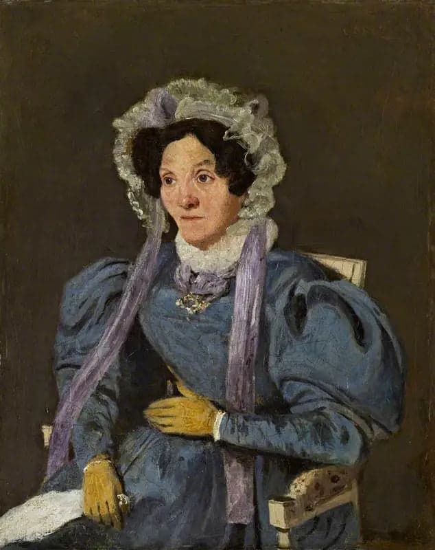 Madame Corot, mother of the artist, née Marie-Françoise Oberson - Jean