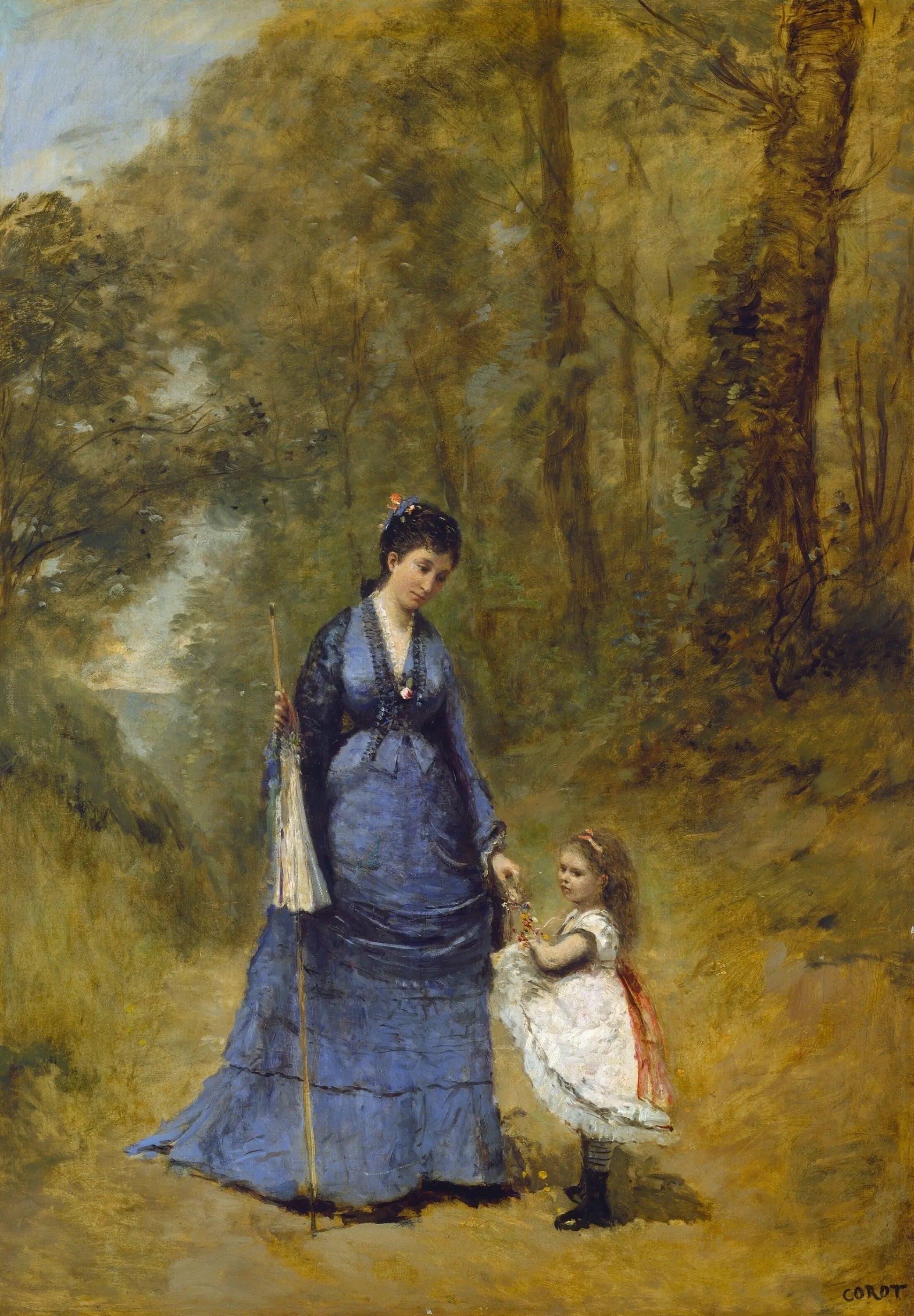 Madame Stumpf and her daughter - Jean