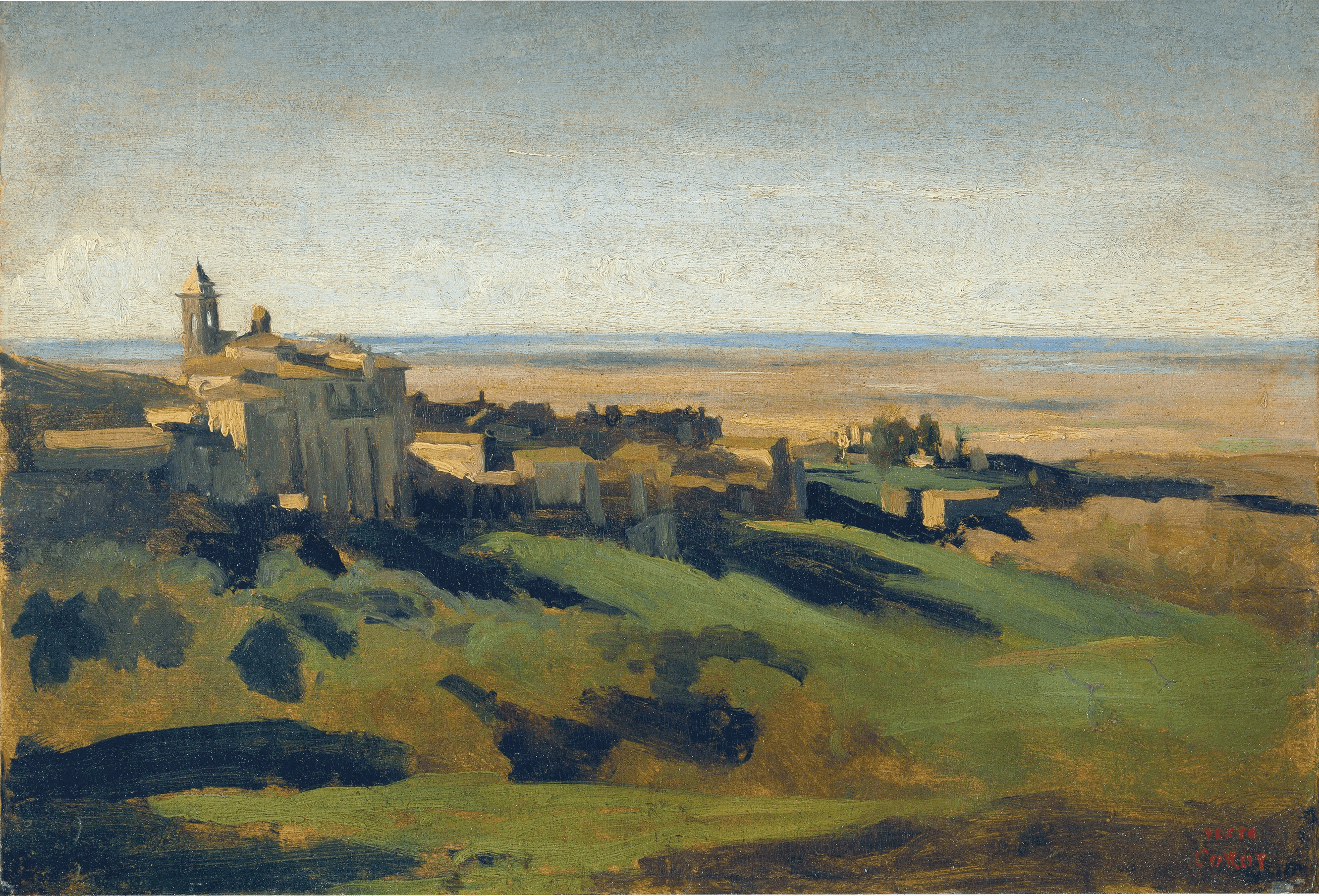 Marino, General View. Morning - Jean