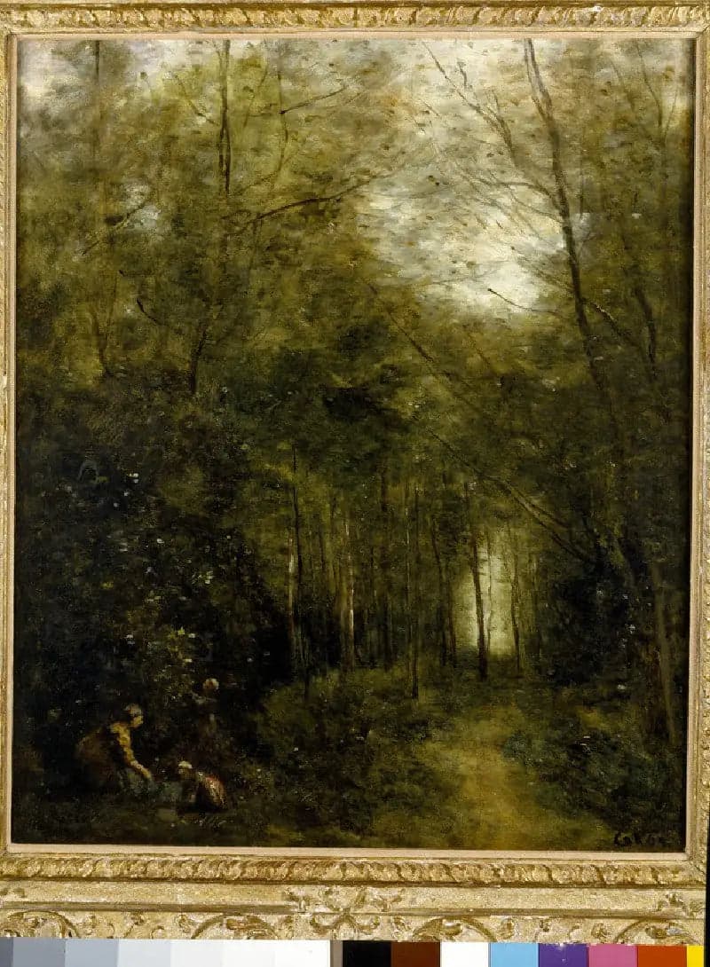 Montfermeuil, the stream in the woods - Jean