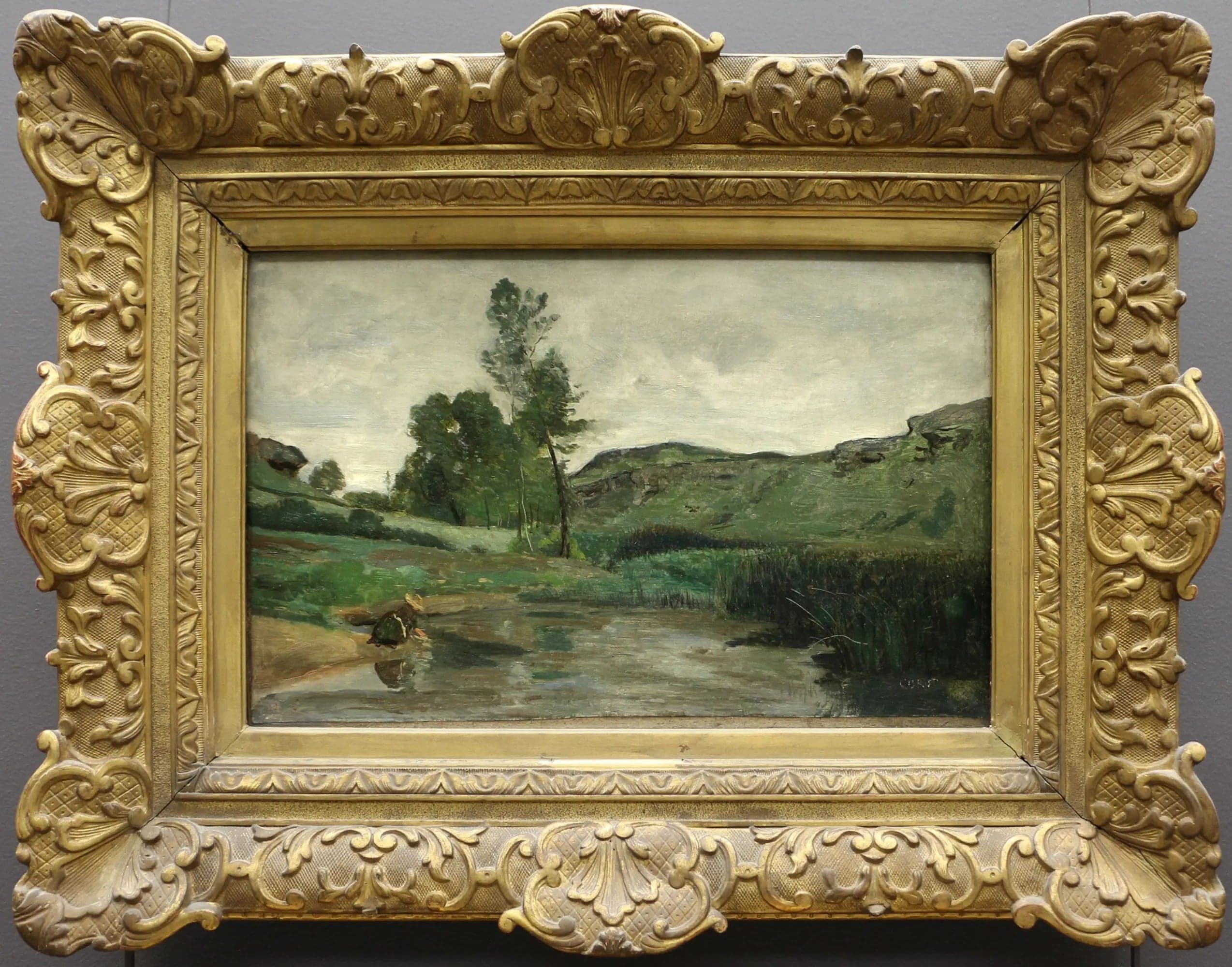 Optevoz. Laundress by the Water - Jean