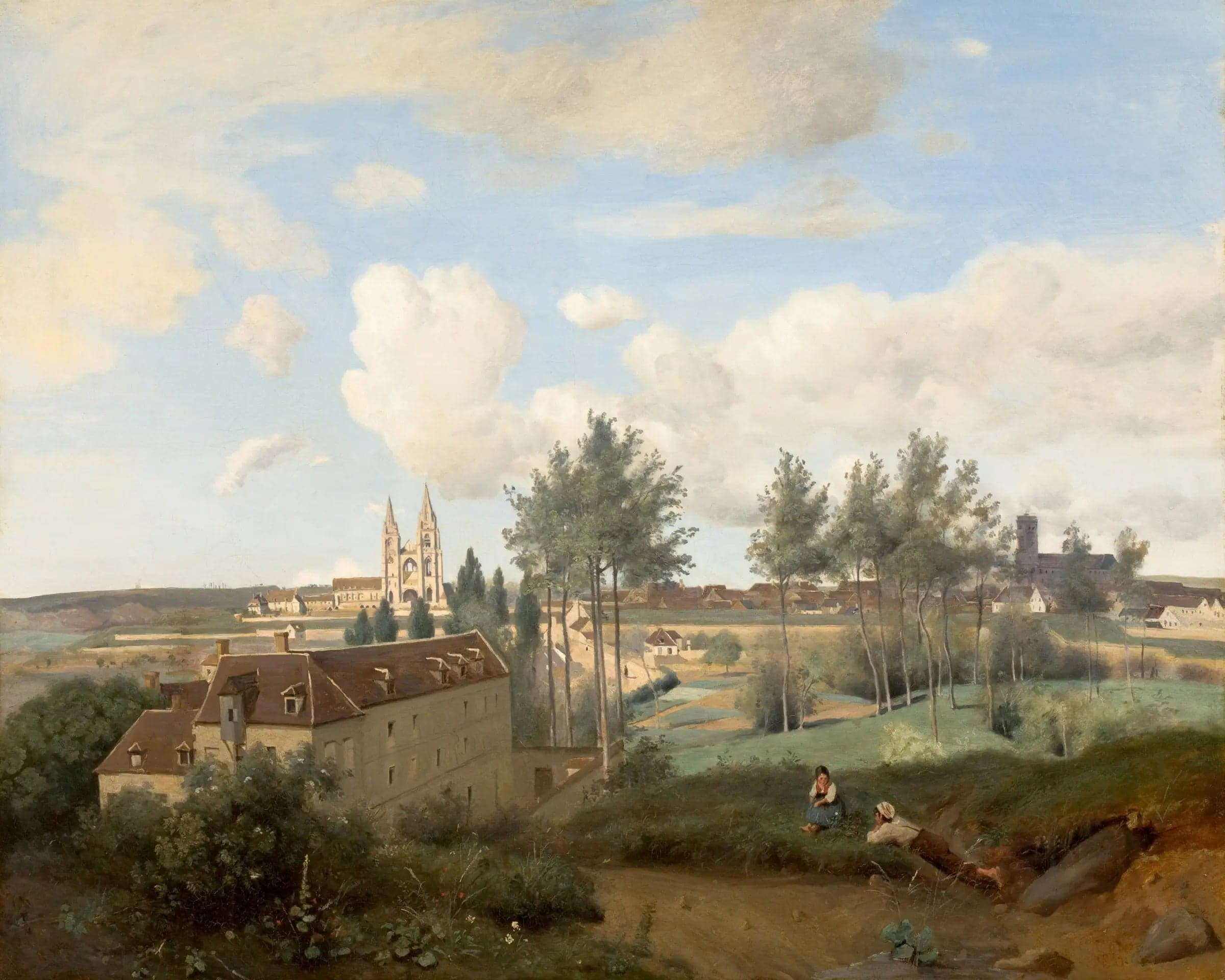 Soissons seen from M. Henry's factory - Jean